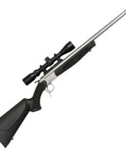 CVA Scout Black/Blued Single Shot Rifle - 35 Whelen - 25in